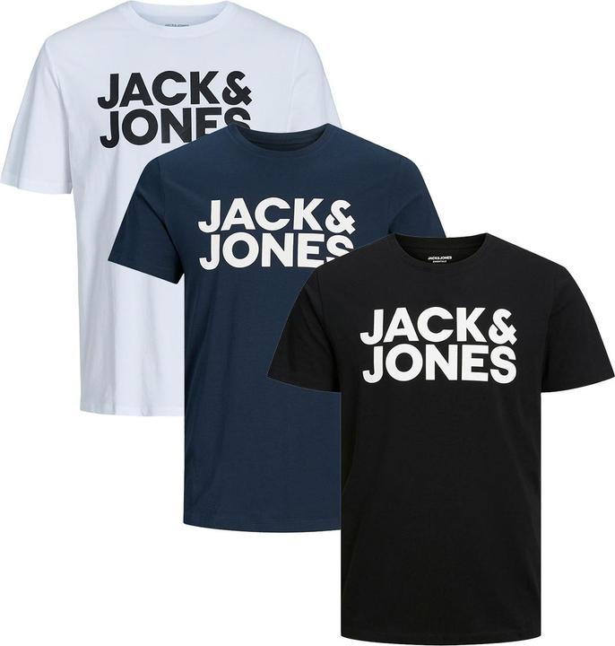 Produktbild Jack & Jones 3er Pack Corp T-Shirt (XL)