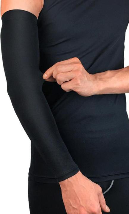 Image du produit JTI Une paire de manches de compression pour l'entraînement, Noir - L (L)