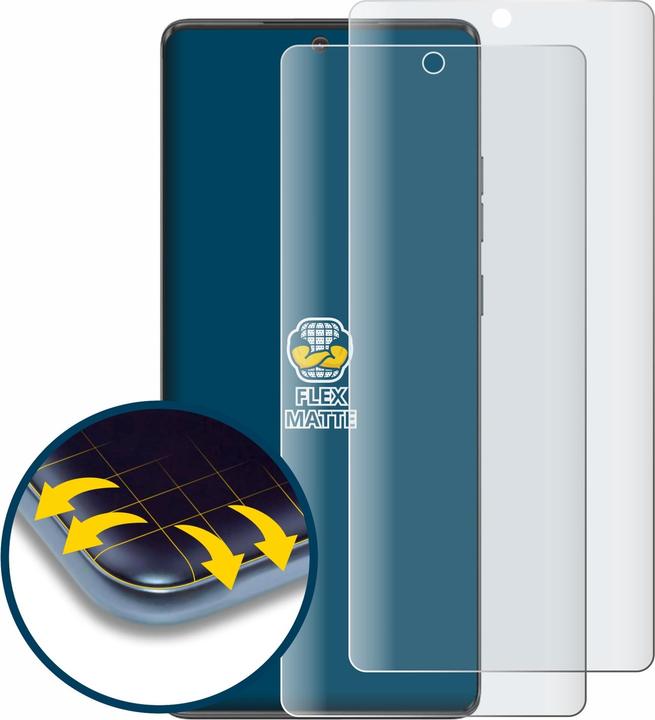 Actual product image BROTECT Full-Screen Protector Matte (2 Piece, Motorola Moto G85)