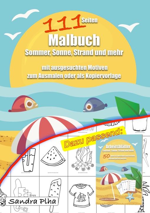 Immagine prodotto KitaFix Malbuch Sommer, Sonne, Strand und mehr