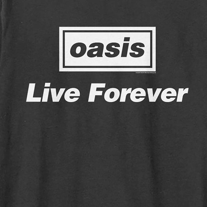 Immagine prodotto Amplified Live Forever Maglietta Oasis Adulto Unisex (S)