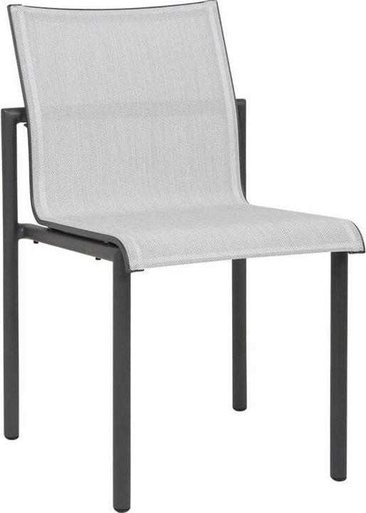 Structure Space Grey Anthracite, Toile Ateja White mottled