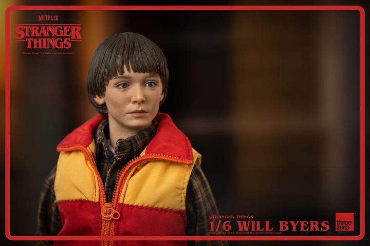 Actual product image ThreeZero Stranger Things figurine 1/6 Will Byers 24 cm