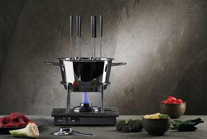 Immagine prodotto Schulte-Ufer Set per fonduta in acciaio inox Gala (Fondue di formaggio)