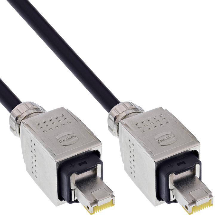 Actual product image InLine Network cable reel IP67 Outdoor PUR Harting (50 m)