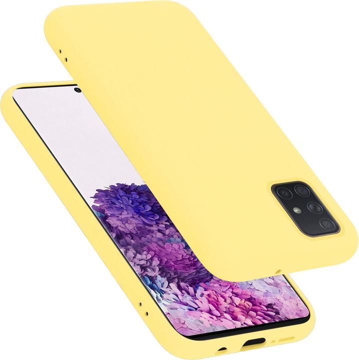 Immagine prodotto Cadorabo Copertura della cassa del silicone liquido TPU (Samsung Galaxy A71)