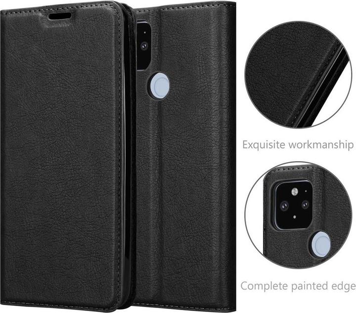 Actual product image Cadorabo Book Invisible Magnet Cover (Google Pixel 5 XL)