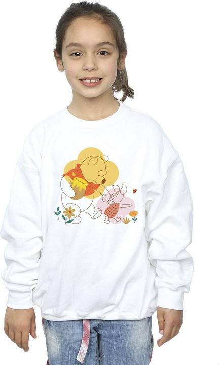 Actual product image Disney Girls Winnie The Pooh Piglet Sweatshirt (104)