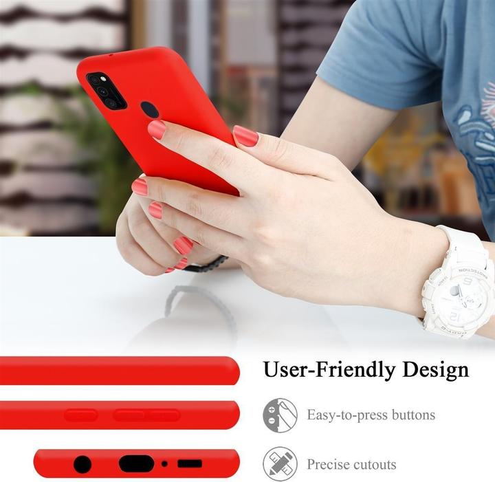 Immagine prodotto Cadorabo Copertura della cassa del silicone liquido TPU (Samsung Galaxy M30s, Samsung Galaxy M21)