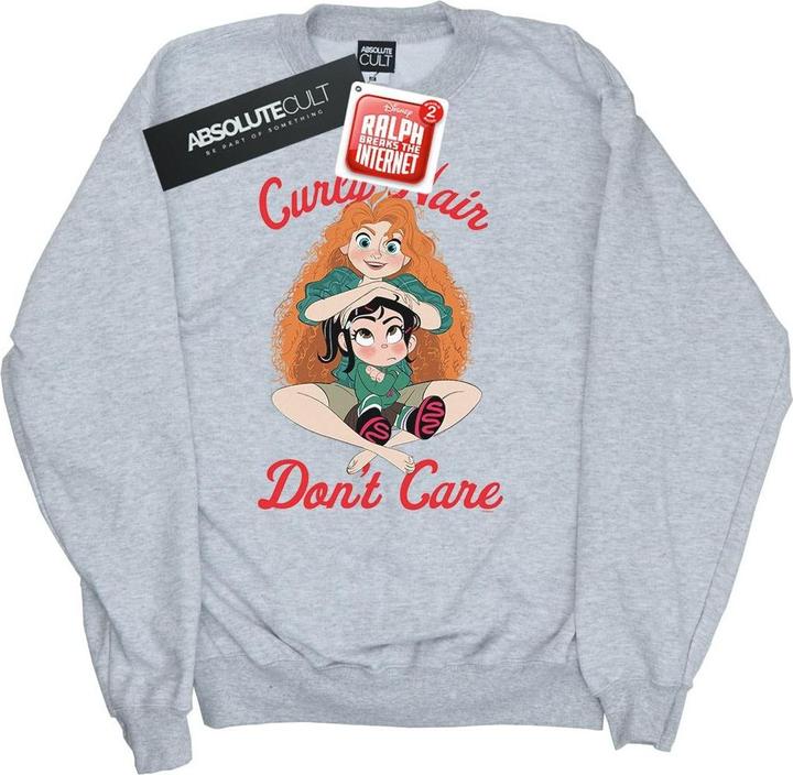 Immagine prodotto Disney Wreck It Ralph Merida And Vanellope Felpa Donna (M)