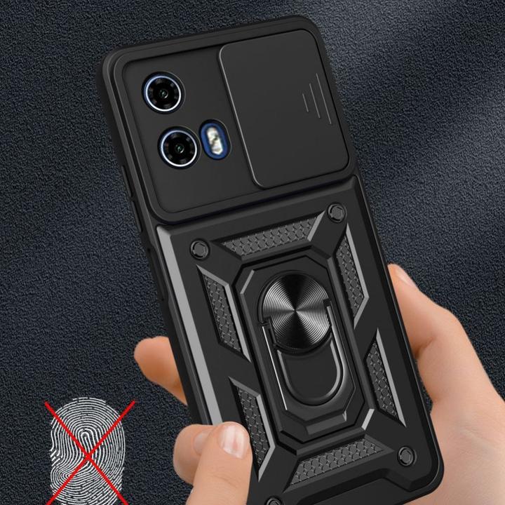 Produktbild Tech-Protect CamShield Pro Case for Motorola Moto G24 / G24 Power / G04 - Black (Motorola Moto G04, Motorola Moto G24, Motorola Moto G24 Power)