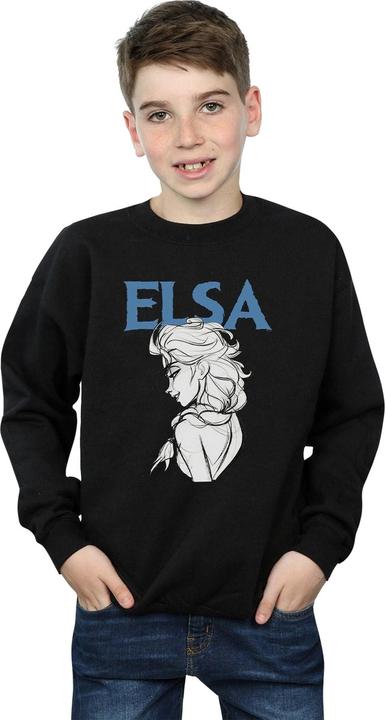 Immagine prodotto Disney Frozen Elsa Profile Sketch Felpa Ragazzi (140, 146)