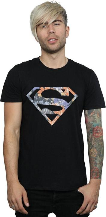 Produktbild Superman Floral Logo 2 TShirt (3XL)