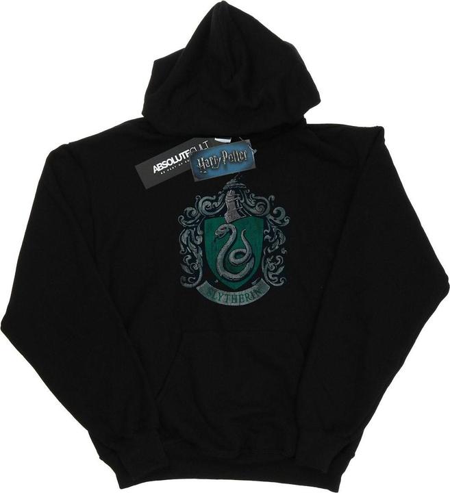 Slytherin Distressed Crest Kapuzenpullover Mädchen