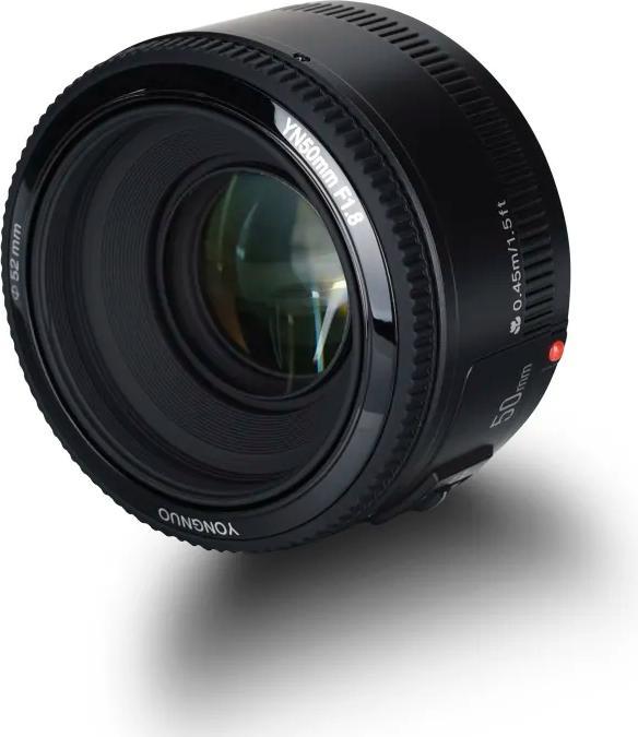 Immagine prodotto Yongnuo 50mm f/1.8 Canon EF (Canon EF, Full-frame, APS-C / DX)