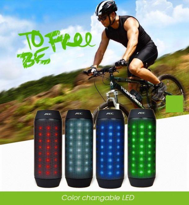 Image du produit MU Classic Haut-parleur Bluetooth avec lumière LED (8 h, Fonctionnement sur batterie)