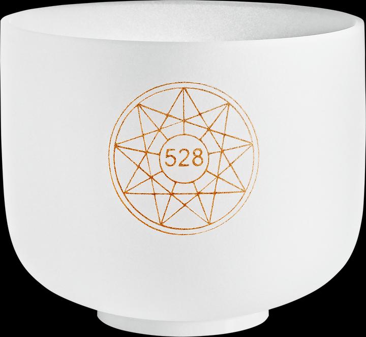 Actual product image Meinl 8" Solfeggio Crystal Singing Bowl 528 Hz (Percussion)