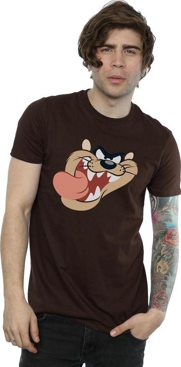 Immagine prodotto Looney Tunes Tasmanian Devil Face Maglietta Uomo (M)