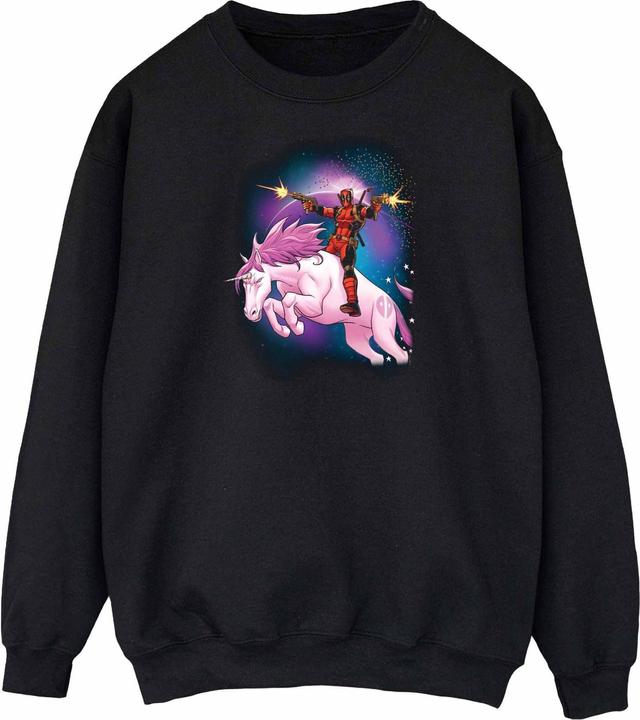 Image du produit - Sweat DEADPOOL SPACE UNICORN BOYFRIEND FIT - Femme (S)