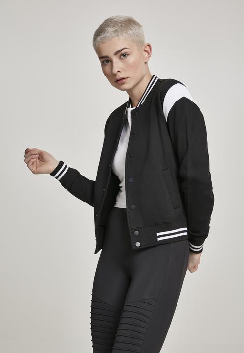 Immagine prodotto Urban Classics Giacca di felpa College Inset da donna (XXL)