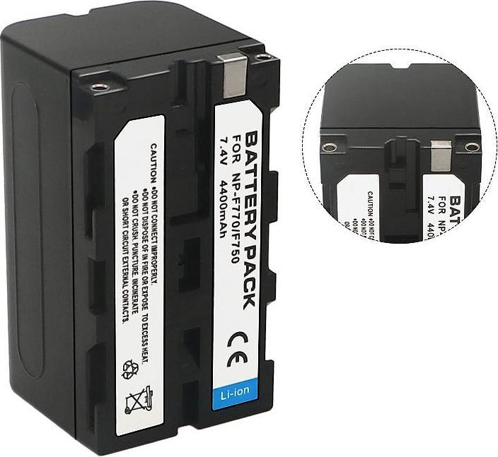 Produktbild Acconic Akku f. Sony NP-F750 CCD CCDSC5 CCD-SC5 CCDSC55 CCD-SC55 CCDSC65 (Akku)