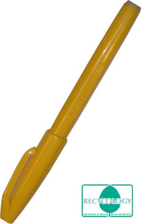 Actual product image Pentel Fibre pen Sign Pen (Yellow, 1 x)