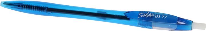 Actual product image Scriva Ball pen DJ77 (blue/transparent, 5 x)