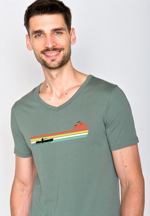 Produktbild Greenbomb Nature Canoe River Peak T-Shirt (M)