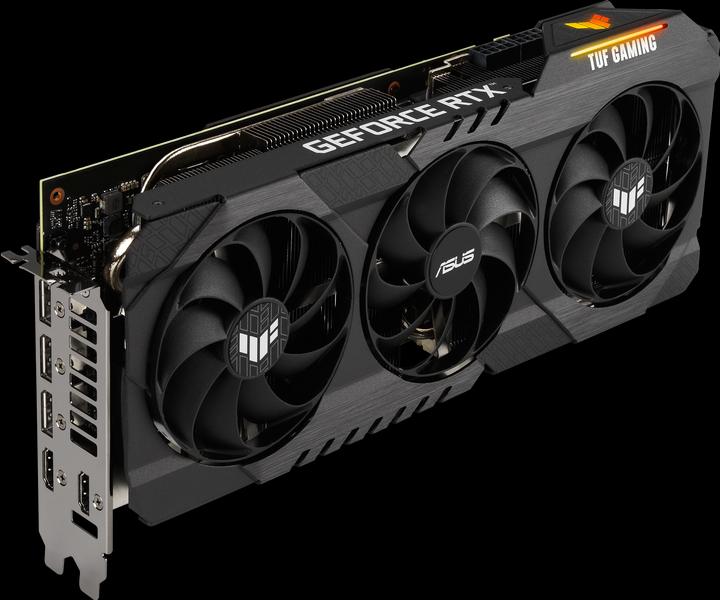 Actual product image ASUS GeForce TUF Gaming RTX 3070 Ti OC Edition (8 GB)