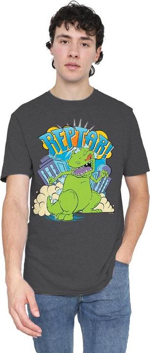 Actual product image Rugrats Unisex Adult Stomp Reptar T-Shirt (XL)