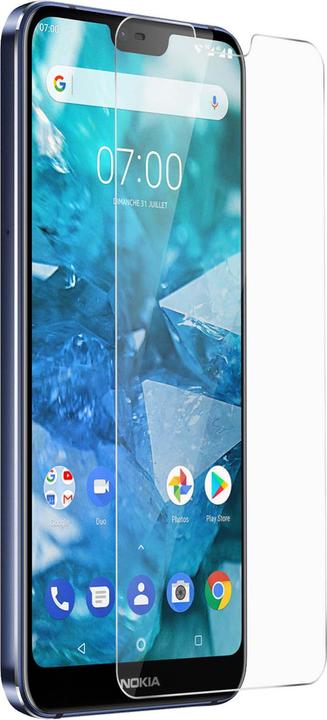 Actual product image Avizar Crystal clear film, glass screen protector (2 Piece, Nokia 7.1)