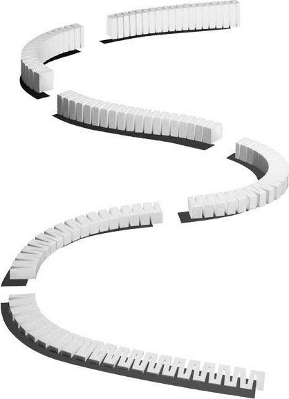 Produktbild Woodland Scenics 3% Auffahrtrampen-Set (6 Teile)