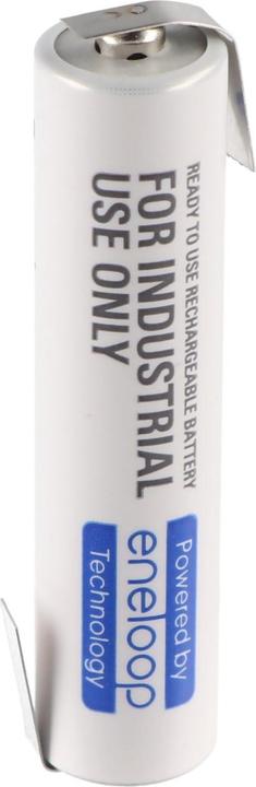 Actual product image Panasonic Eneloop BK-4MCC Micro AAA with solder tag Z-shape (AAA, 800 mAh)