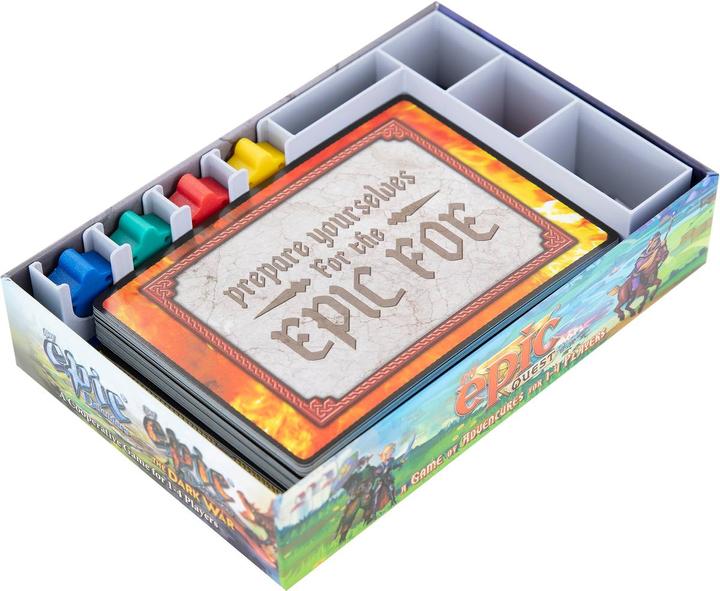 Actual product image Feldherr 61297 - Organiser for Tiny Epic Defenders - board game box (Plastic)