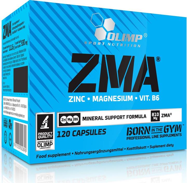 Olimp Sport Nutrition ZMA (T-Activation) 120 Caps (120 Stück, Kapseln, 111.60 g)
