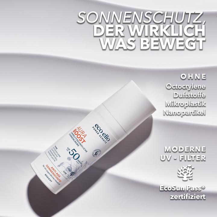 Immagine prodotto Eco Elio Aura Boost (Crema solare, SPF 50, 50 ml, 94 g)