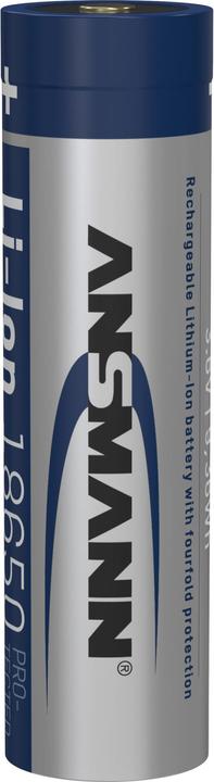 Image du produit Ansmann Batterie Li-Ion 18650 (1 pcs, 18650, 3400 mAh)
