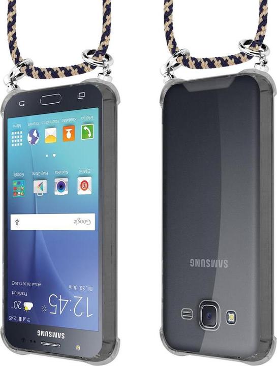 Produktbild Cadorabo TPU Handy Kette SILBER Cover