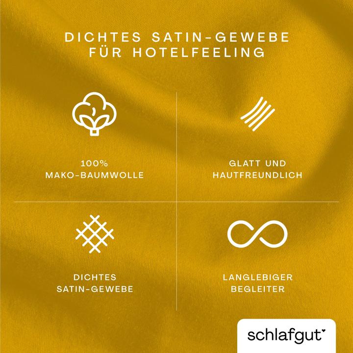 Image du produit schlafgut Woven Satin (Housse de couette, 155 x 220 cm)