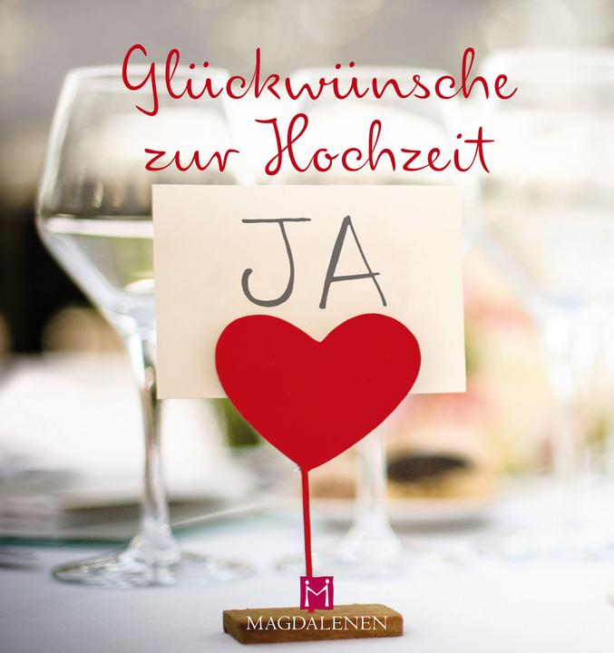 Produktbild Glückwünsche zur Hochzeit (Deutsch, Christine Paxmann, 2017)