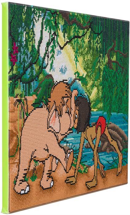 Image du produit Craft Buddy Amis du Livre de la Jungle, Tableau 40x50cm Crystal Art Kit