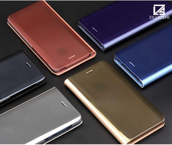 Actual product image MU Classic Mirror View Window Cover (Huawei Y6 Pro (2017))