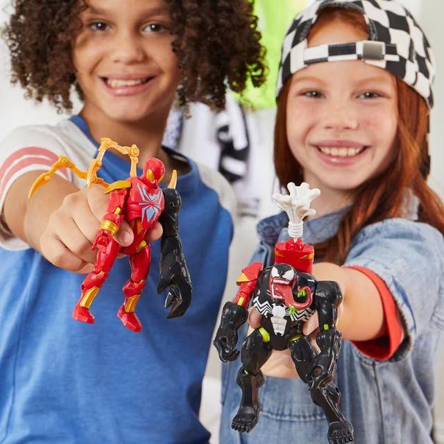 Actual product image Spiderman HAS SPD Mixmashers deluxe figure 12,7cm, ast