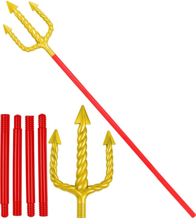 Widmann Golden trident with red stick 137cm