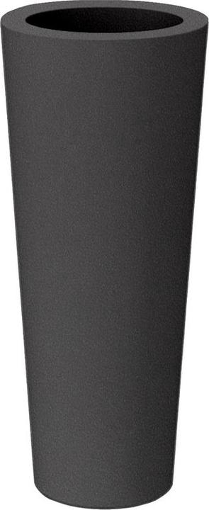 Image du produit Newgarden FICUS 60 Grand bac à plantes double paroi rond, haut ø29x59cm anthracite 16L extérieur