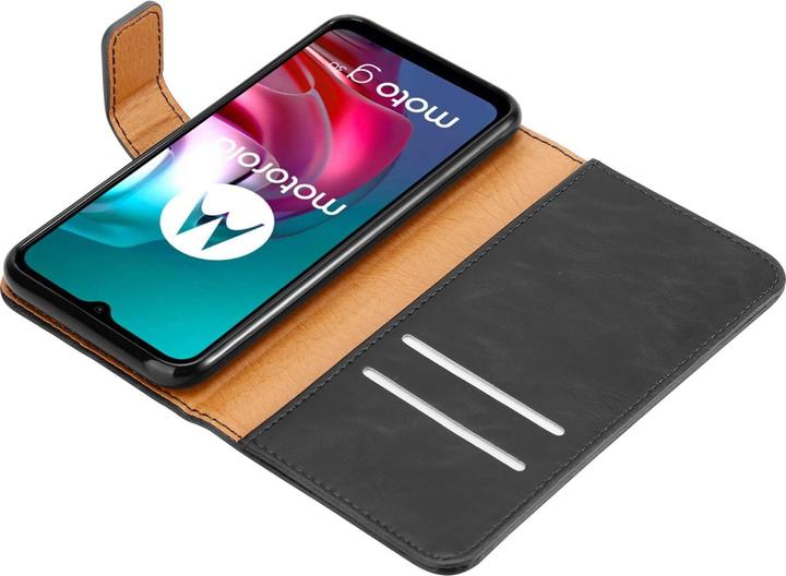 Actual product image Cadorabo Luxury Book Cover (Motorola Moto G10, Motorola Moto G30)