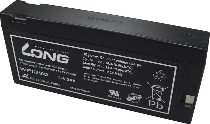 Kung Long Lead acid battery suitable for Tyco Navigator GPS type E097113 (2000 mAh)