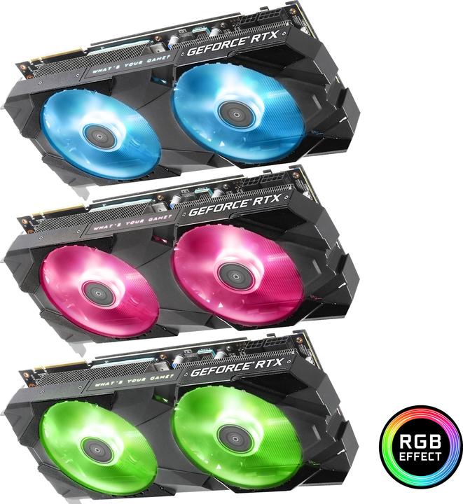 Actual product image KFA2 GeForce RTX 2080 Super EX OC (8 GB)