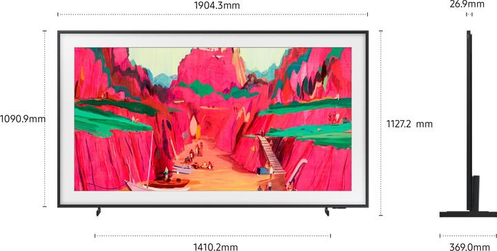 Immagine prodotto Samsung QE85LS03FW (85", Il telaio Pro, LED, NeoQLED, 4K, 2025)