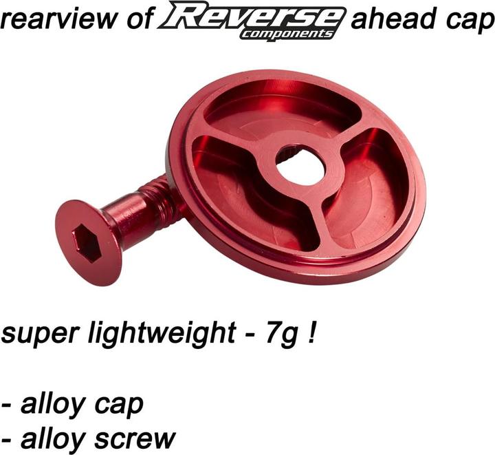 Produktbild Reverse Steuersatzkappe mit Schraube
